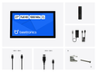 27 Inch Touchscreen Metal (High-Brightness)