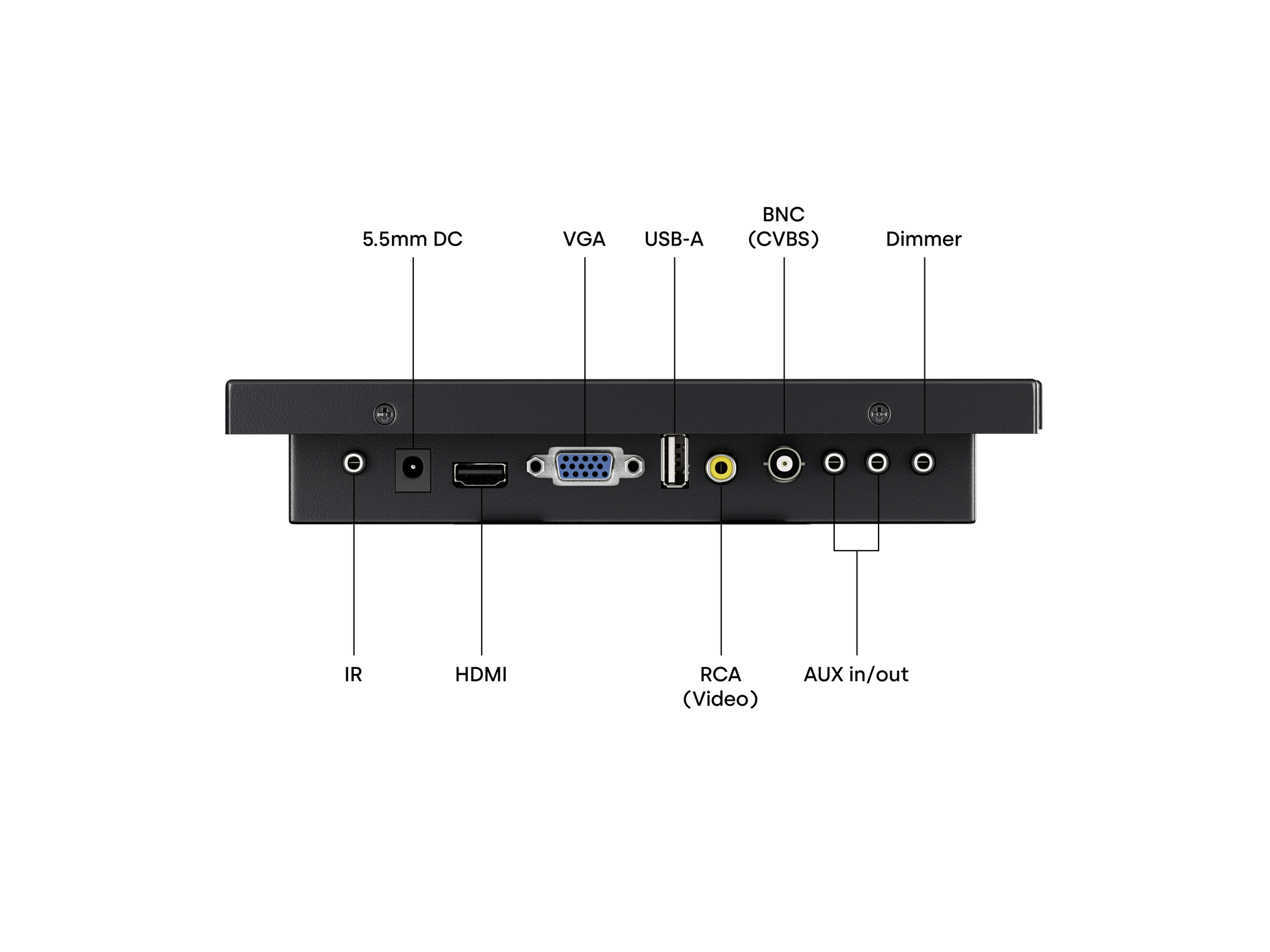 Top Quality Compact 10 Inch Metal Monitor | Beetronics