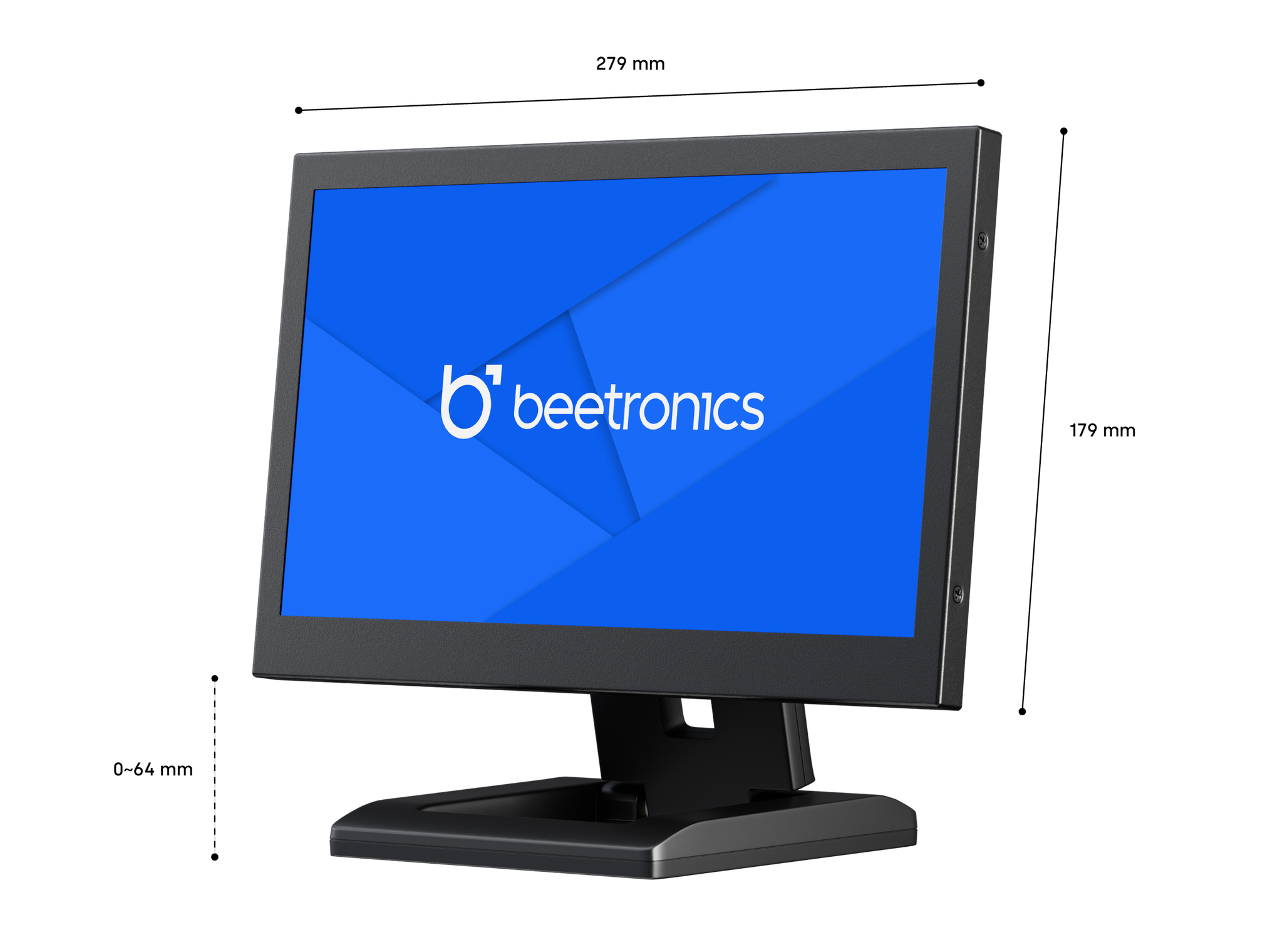12 Inch Monitor metal | Beetronics