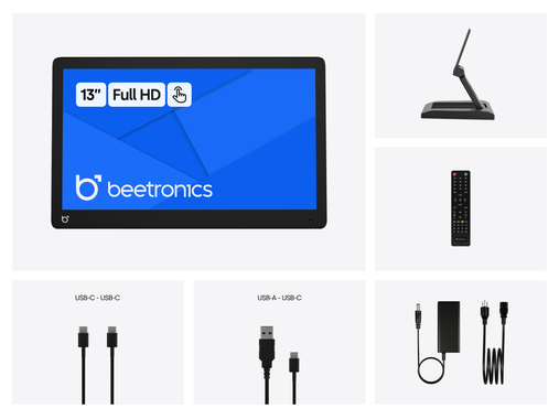 13 Inch Touchscreen
