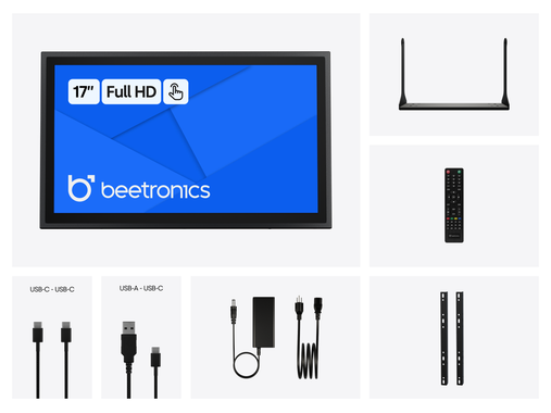 17 Inch Touchscreen Metal