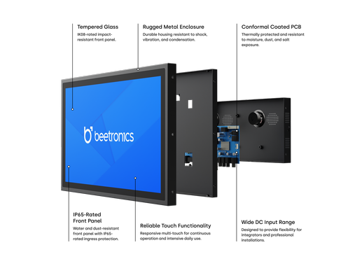 19 Inch Touchscreen Metal
