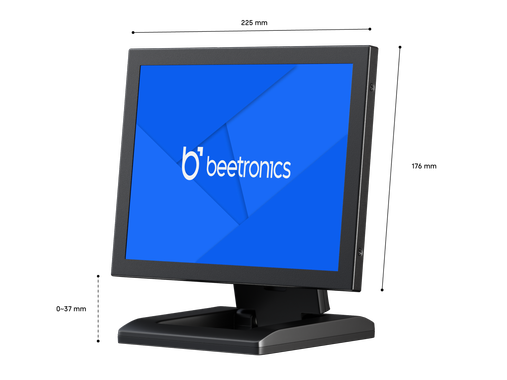 10 Inch Monitor Metal (4:3)