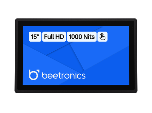 15 Inch Touchscreen Metal (High Brightness)