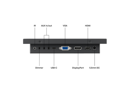 10 Inch Touchscreen Metal