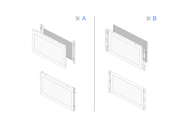 13 Inch Monitor Metal