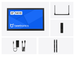22 Inch Monitor Metal
