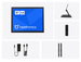 12 Inch Monitor Metal (4:3)