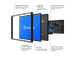 12 Inch Monitor Metal SDI